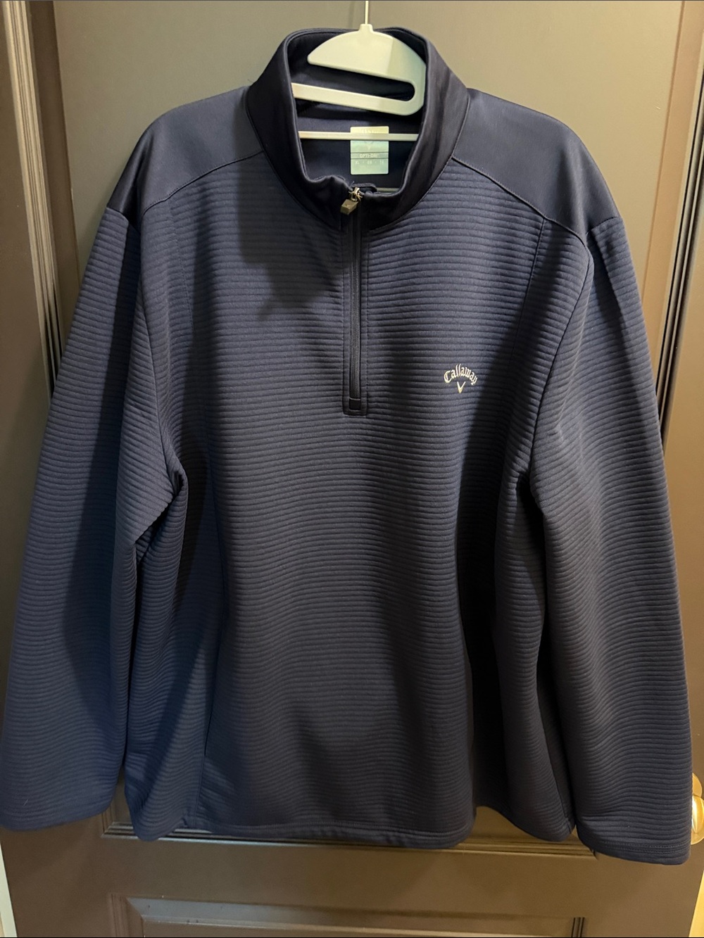 Callaway Men's Navy Blue Half-Zip Sweater